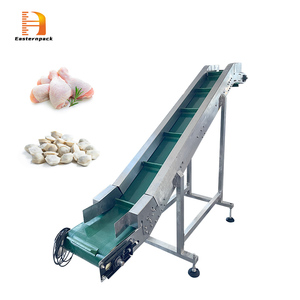 Máquina de cinta transportadora de alimentación inclinada de material de alta calidad para carga y descarga de material a granel de polvo de grano