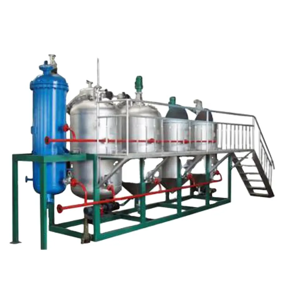 20tpd peanut corn oil refining plant extraction machine edible oil refinery machine