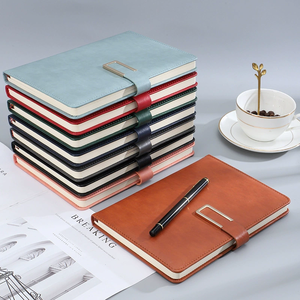 High-end A5 <strong>Notebook</strong> Gift Box Set, Wholesale Leather-bound Business <strong>Memo</strong> Pad, Meeting Record Book with Customizable logo - Product Image 1