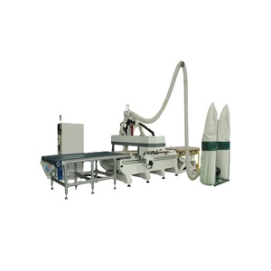 UBO beliebte 4 * 8ft Automatische Lade-und Entlade maschine cnc Fräsmaschine Preis 3 Achsen Holz Acryl Kunststoff Schneiden