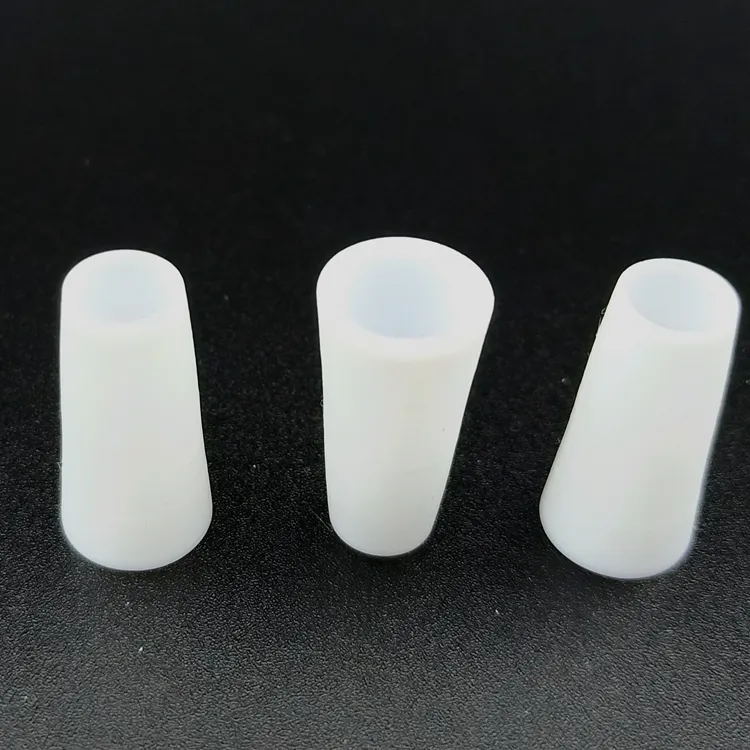 गैरमानक कस्टम निर्माता प्लास्टिक सफेद पीटीएफई शीथ ट्यूब प्लास्टिक उत्पाद