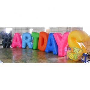 XIXI OYUNCAKLAR Açık Dev Ismarlama Şişme <span class=keywords><strong>LED</strong></span> Aydınlatma REKLAM Kelimeler Promosyon Için