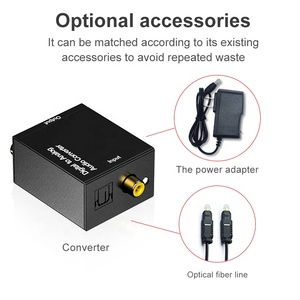 Cancell-Convertidor de Audio Toslink Digital a analógico, de 3,5 MM, óptico, Coaxial, estéreo, L/R - Product Image 4