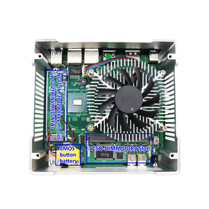 Mini ordenador de escritorio NUC de 7. ª generación, computadora con núcleo i5, i7, 6 x USB3.0, Win10/Linux integrado, novedad - Product Image 4