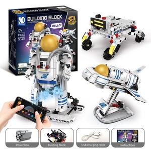 APP Control Programmable <strong>Robot</strong> Boys <strong>Building</strong> Blocks Space Themes Education Assembly Toy STEM 3 in 1 Astronaut <strong>Robot</strong> Toy - Product Image 6