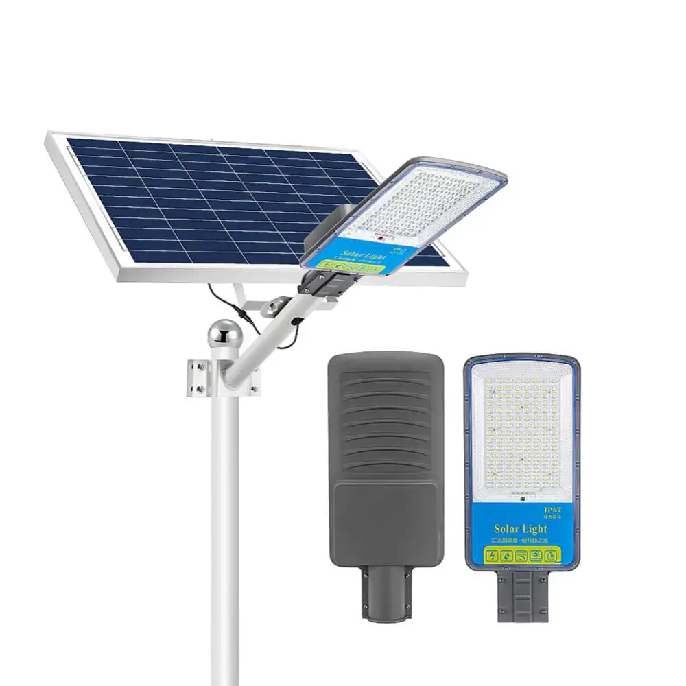 Progetto di energia solare all'aperto sistema guirnalda ha condotto il ip solare 67 dell'iluminazione pubblica della via solare 100w 200w 300w 400w