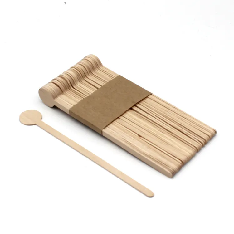 Gỗ bạch dương Cà Phê/đồ uống stirrers 7 "(1000 gói) thân thiện với môi tuyệt vời cho cà phê của bạn Nook