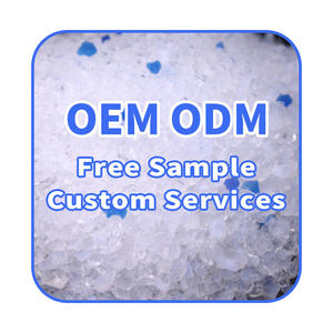 Ingrosso leggero Gel di silice blu naturale lettiera per gatti di lunga durata raccolta delle Urine profumo di lavanda - Product Image 3