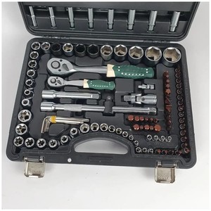 GTYPRO Professional 108pcs 1/4'' &amp; 1/2'' Socket <strong>Set</strong> Hand Tools <strong>Set</strong> - Product Image 3