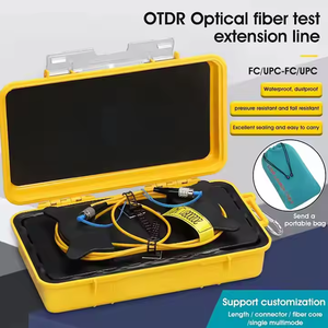 500M FC FC LC SC/APC UPC-FC LC SC/APC UPC uzatma kablosu hattı 9/125um SM optik Fiber yüzükler Tester OTDR lansmanı kablo kutusu - Product Image 3
