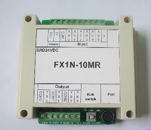 Placa de control industrial de FX1N-10MR PLn6 Input 4 Output, módulo programable, sistema de automatización nLC