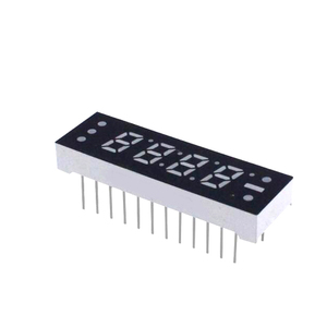Modulo di visualizzazione dell'orologio digitale a led a 7 segmenti da 0.25 pollici