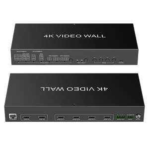 Controlador de pared de video de fábrica 2x2 4K entrada HDMI salida autoadaptable L/R salida de audio IP/RS232 Control controlador de pared de video - Product Image 2