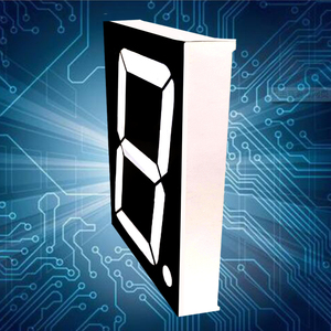 1-stelliges 7-Segment-Display Rot Blau Epoxy-LED-Videowand LED-Innen-E-Mail-SDK 4k HD-LED-Innen bildschirm Express - Product Image 5
