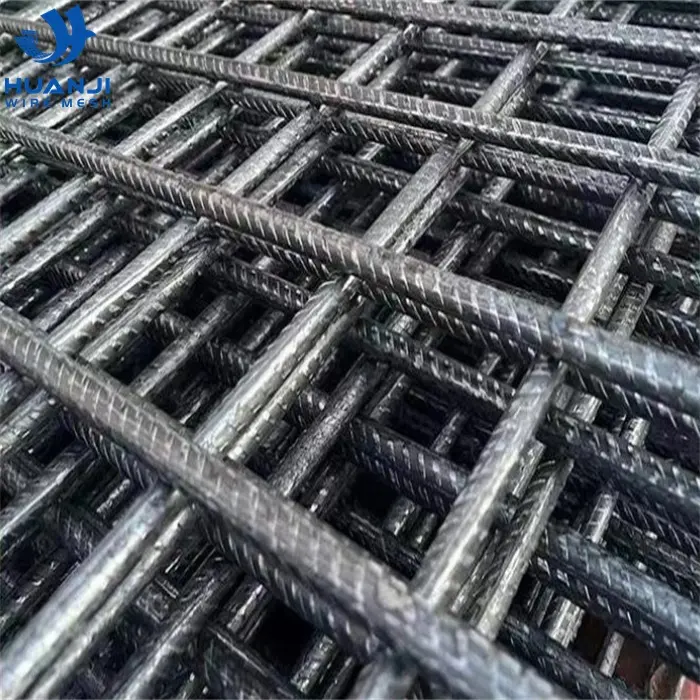 Inşaat malzemesi inşaat demiri çelik deforme beton takviye kaynaklı tel örgü Panel/siper örgü/çelik beton örgü