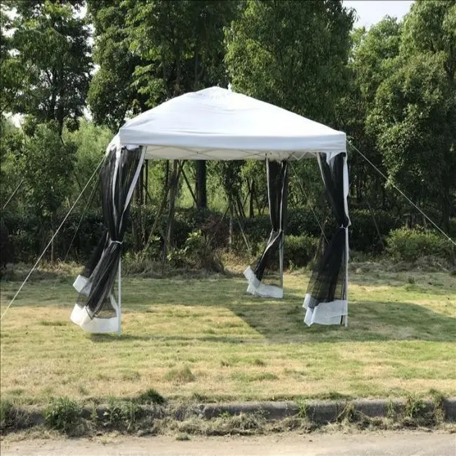 Gazebo portátil de acero para mosquitos, cómodo y práctico