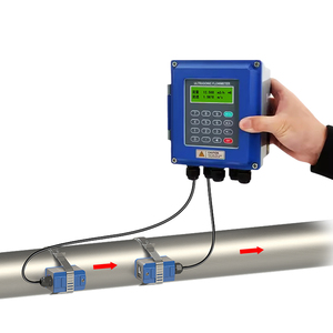 เครื่องตรวจจับการไหลของน้ำเย็นอัลตร้าโซนิคเครื่องวัดการไหล4-20mA RS485แบบอินไลน์ - Product Image 2