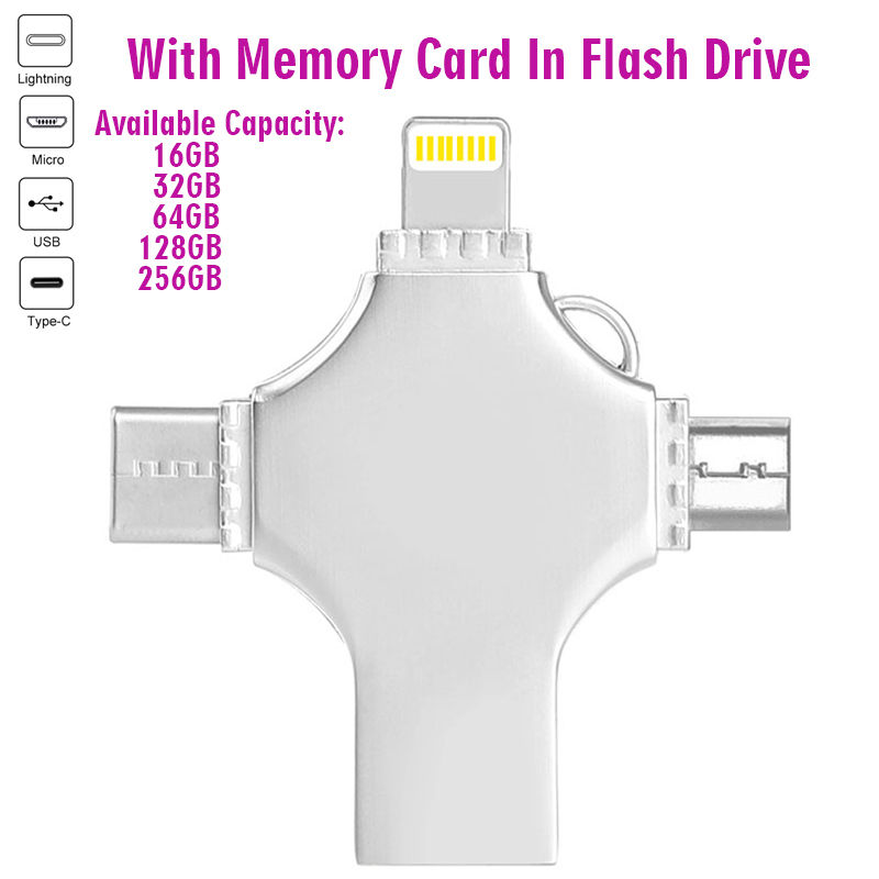 Silver With Memory Card