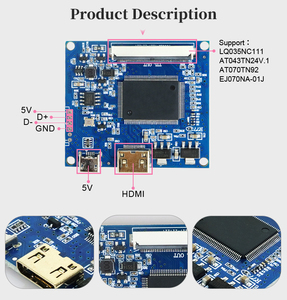 Polcd Customized TTL 40pin 50pin FPC Universal <strong>Lcd</strong> <strong>Controller</strong> Board HD-MI VGA <strong>Controller</strong> Board - Product Image 4
