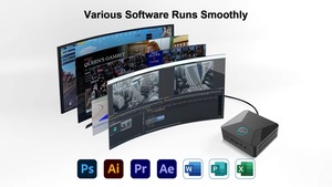 Oem Logo Intel Core I7 11. Generation 11390h Quad Core 8-Thread-PC Mini-Computer Linux Win10/11 Kleine Desktops PC Computer Mini-PC - Product Image 5
