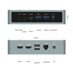 New Mini PC Core I7 11th Gen Portable Small <strong>Computer</strong> Barebone for Home Office Business - Product Image 3