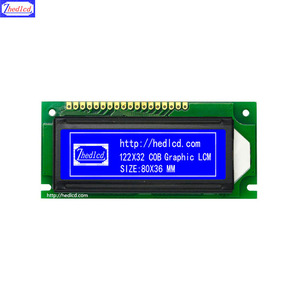 Venta del fabricante 2,5 "80x36MM 12232 122x32 Módulo de panel de pantalla LCD gráfica con interfaz paralela SED1520 SBN1661G - Product Image 4
