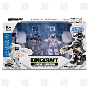 KW 2,4G RC Smart Sensing Battle Robot inteligente 2PCS Robot DE LUCHA interactivo con sonido/luz - Product Image 6