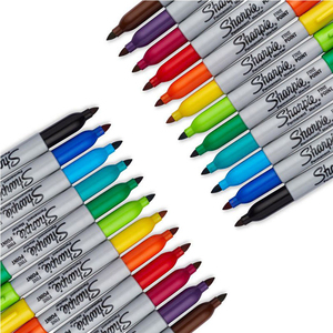 Sharpie-rotulador permanente de color negro, juego de rotuladores de punta fina, personalizados, con autorización de fábrica - Product Image 4