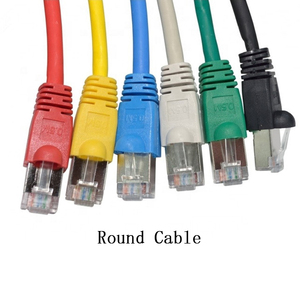 Cat6 UTP SFTPパッチコードケーブルRJ45ジャンプケーブル1M 3M 5M 10M長さラウンドまたはフラットオプション通信ケーブル製品