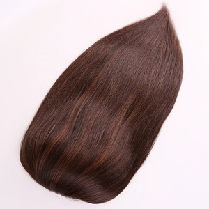 Full Volume 14&quot;/16&quot;/18&quot; Luxury Layered Hair Topper Monofilament Frontal Crown Topper Virgin European Human Hair Toppers