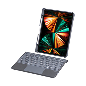 Tastiera QWERTY Smart rimovibile da 5 10.9 pollici con portamatite da 11 pollici retroilluminazione Touchpad per iPad 3 ° 4 ° quinta generazione - Product Image 1