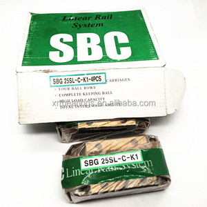 Korea SBC SBG15SL SBG20SL SBG20SLL <strong>SBG25SL</strong> SBG25SLL SBG30SL SBG30SLL High Load CNC Syst Linear Guide Rail Bearing Slide block - Product Image 1