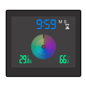 Saug dusch uhr Zeit Countdown Farbe Lcd Tisch Wasserdicht Custom Made Alarm Wand Digital Countdown - Product Image 2