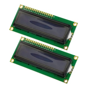 LCD1602 1602 LCD-Modul 16x2 Zeichen LCD-Anzeige PCF8574T PCF8574 IIC I2C-Schnittstelle 5V Blau/Gelb Grüner Bildschirm