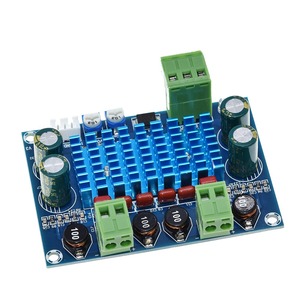 De alta potencia Digital HIFI amplificador de potencia de 2*120W XH-M572 TPA3116D2 chasis dedicado enchufe de Entrada 5V 24V 28V salida 120W - Product Image 3