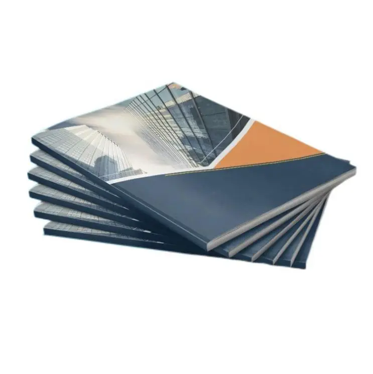 Özel yüksek kalite ucuz şirket katalog ciltsiz broşür kitap kitapçığı broşür baskı