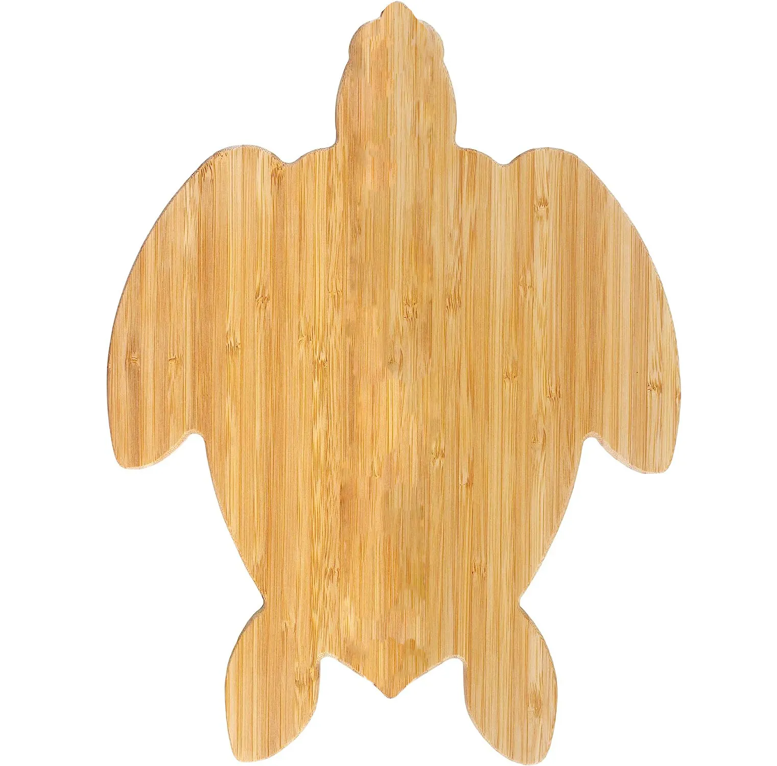 Planche à découper en bois de bambou gravée avec logo personnalisé pour la cuisine Planches à découper en bois en forme de tortue de mer et plateau de service pour charcuterie