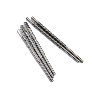 High Precision Custom Stainless Steel Cnc Lathe Turning Parts <strong>Deep</strong> <strong>Hole</strong> Working External Screw Thread <strong>Shafts</strong>