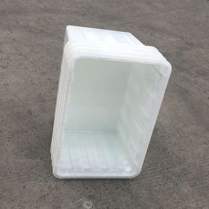 HDPE材料長方形ネスティング貯水タンクソリッドボックスプラスチッククレートプラスチック容器 - Product Image 5