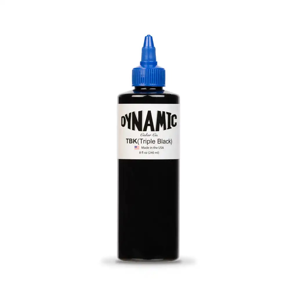 Tinta Tato Original Dynamic Cod, 8 Oz Tiga Warna Hitam