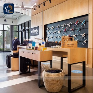 Bán lẻ quần áo hiển thị tủ mô-đun lưới Kệ tường trang phục treo giá và gấp bảng tùy chỉnh may Hiển thị lịch thi đấu - Product Image 2