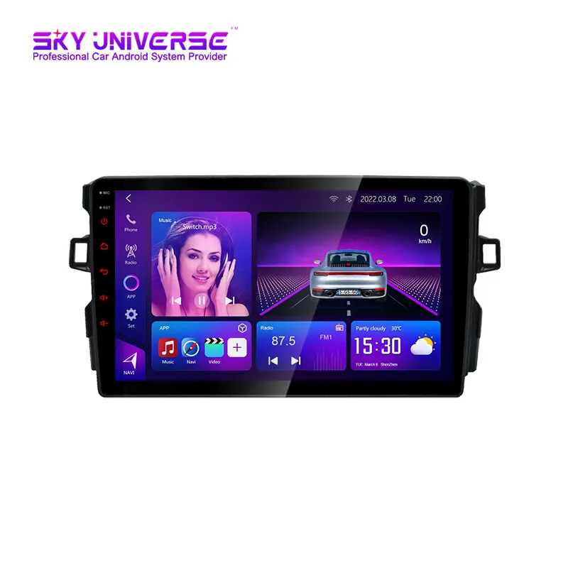 Carplay DSP 4G android 11 Автомобильный мультимедийный DVD-плеер GPS-навигация для Toyota Auris E150 2006 -2012 автомобильное радио Стерео Авторадио