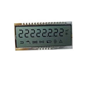 Kunden spezifisches Tn Htn Lcd Benutzer definiertes 7-Segment-LCD-Anzeigemodul für Wasserzähler und Temperatur thermostat messer - Product Image 1