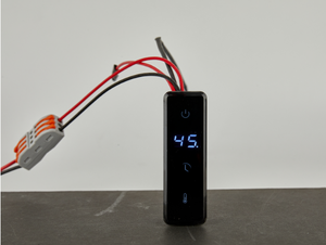 Calentador de toallas eléctrico de alta precisión con pantalla LED Termostato Interruptor de control de temperatura Controlador de temporizador de salón 220V Venta - Product Image 6