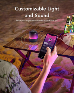Soundcore发光迷你便携式扬声器，带声光显示可定制的均衡器和灯 - Product Image 3