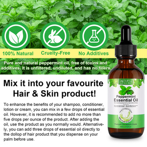 Aliver bạc hà tinh dầu hữu cơ tiên tiến tinh dầu bạc hà tinh dầu cho thúc đẩy tăng trưởng tóc - Product Image 6