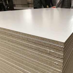 Melamine Particle Board Door Furniture Chipboard/ <strong>Flakeboard</strong>/hemp Hot Sale White 9-25mm Kitchen Cabinets Contemporary Indoor