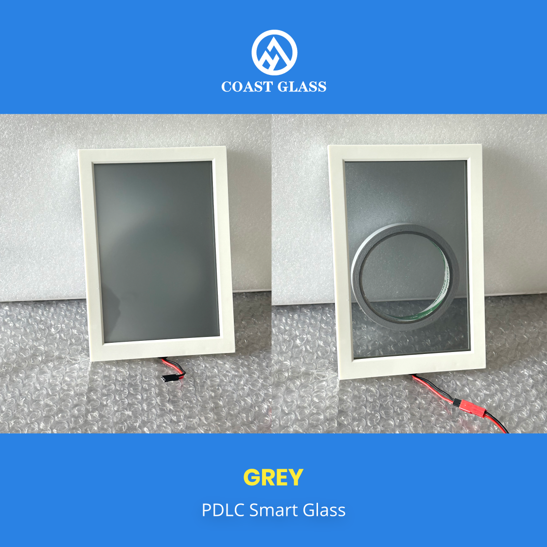 Aucun contrôleur inclus-SMART GLASS-GREY