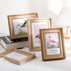 Hot Selling Customized Rustic Modern 5x7 Plastic Photo <strong>Frame</strong> <strong>Square</strong> Wood Wall Display <strong>Frames</strong> in Custom Colors - Product Image 4