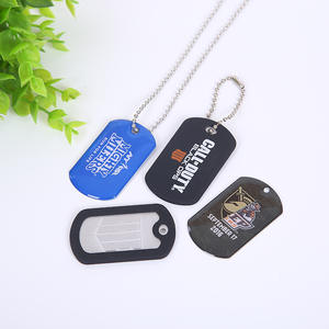 Металлическая бирка для собак, поставляемая производителем логотип, резная бирка для собак, подвеска для домашних животных, солдат, удостоверение личности - Product Image 2